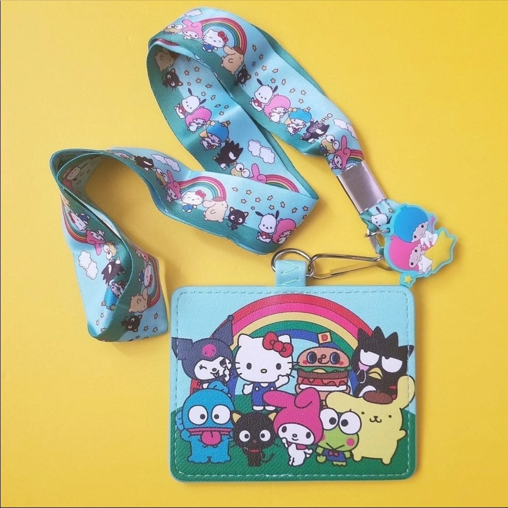 Sanrio lanyard cardholder new